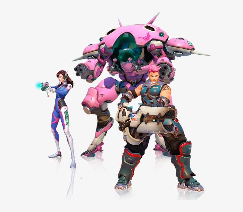 Full Size 600 × - Overwatch D Va Tank, transparent png download