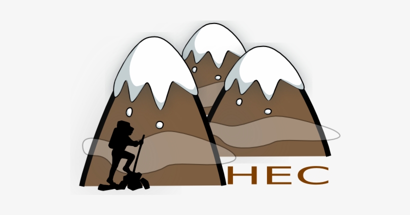 Mountain With Sky And Clouds Png Clip, transparent png download