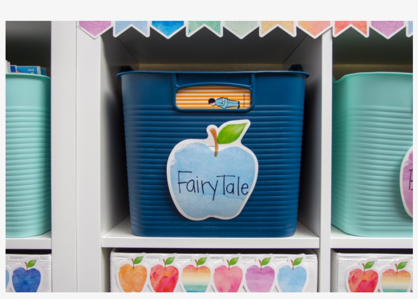 Tcr5611 Watercolor Apples Accents Image - Watercolor Apples Accents, transparent png download