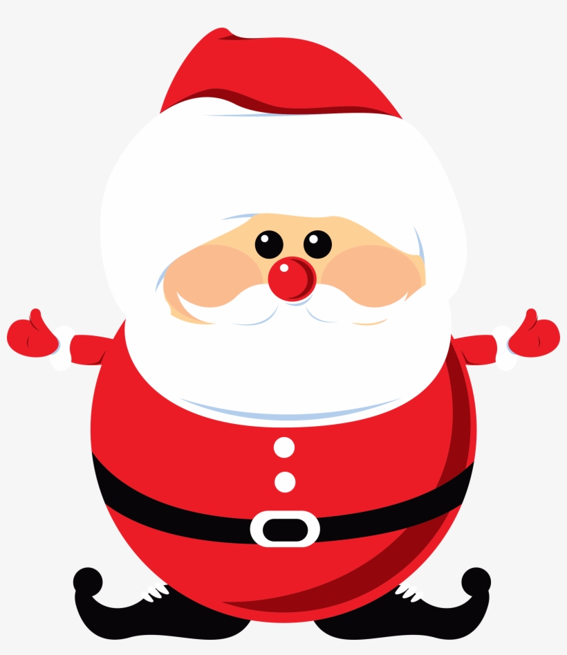 Clip Free Christmas Ornament Tree Fat Transprent Png - Santa Claus Shot Glass, transparent png download