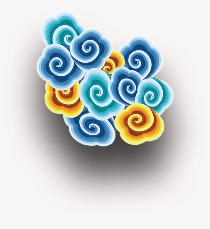 Este Gráficos Es Color Cloud Transparent Sobre El, - Portable Network Graphics, transparent png download