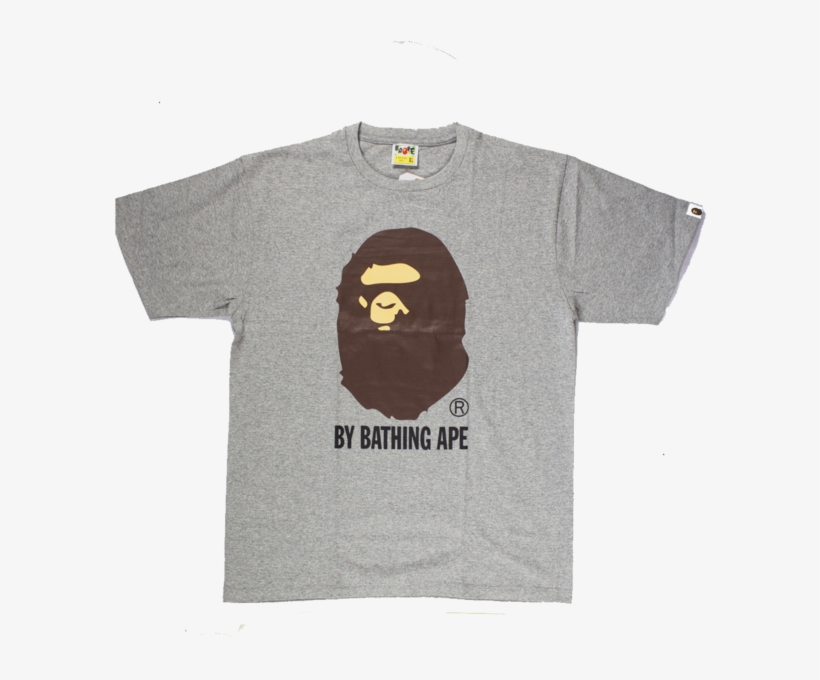 Bape Grey T Shirt, transparent png download