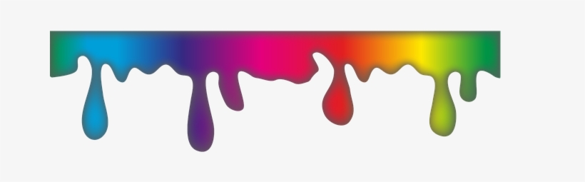 Farbkleckse Rainbow Vector Colorful Cheerf - ภาพ เวก เตอร์ Png, transparent png download