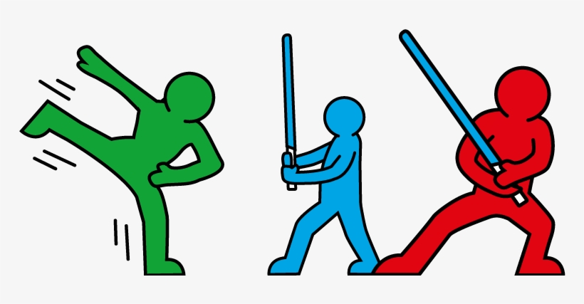 3 Train Like A Jedi Jelly Characters Holding Light - Change4life, transparent png download