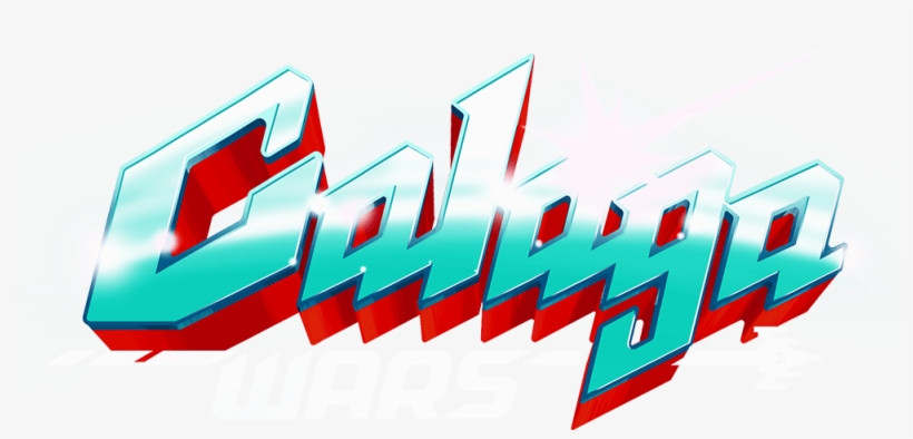 Galaga Wars - Galaga Wars Logo, transparent png download