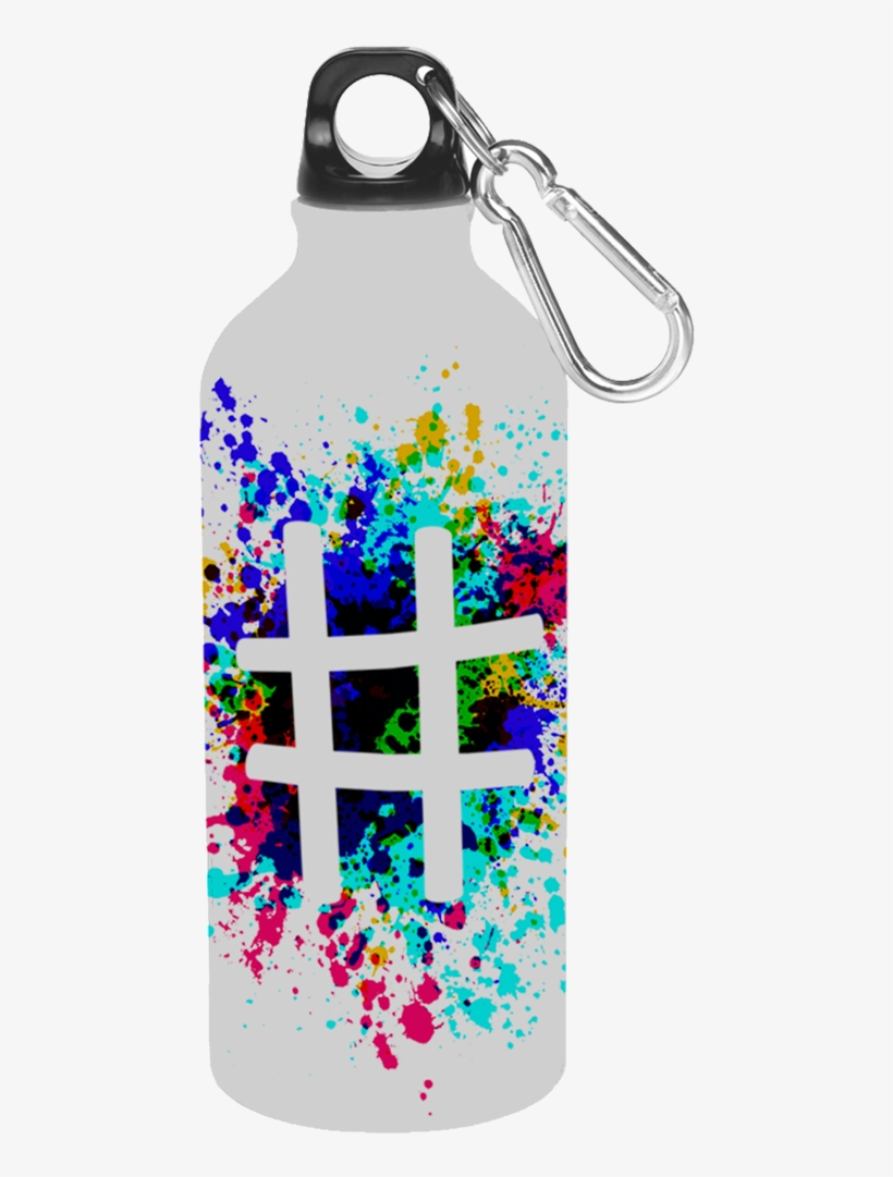 #emoji Bottle - Aluminum Water Bottles Custom Printed With Logo 20, transparent png download