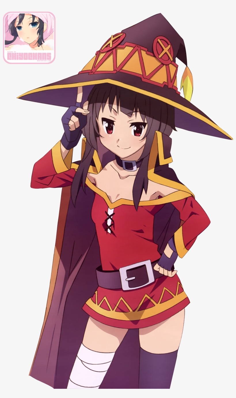 Megumin Arms Out Png Clip Royalty Free Download - Kono Subarashii Sekai Ni Shukufuku Wo, transparent png download