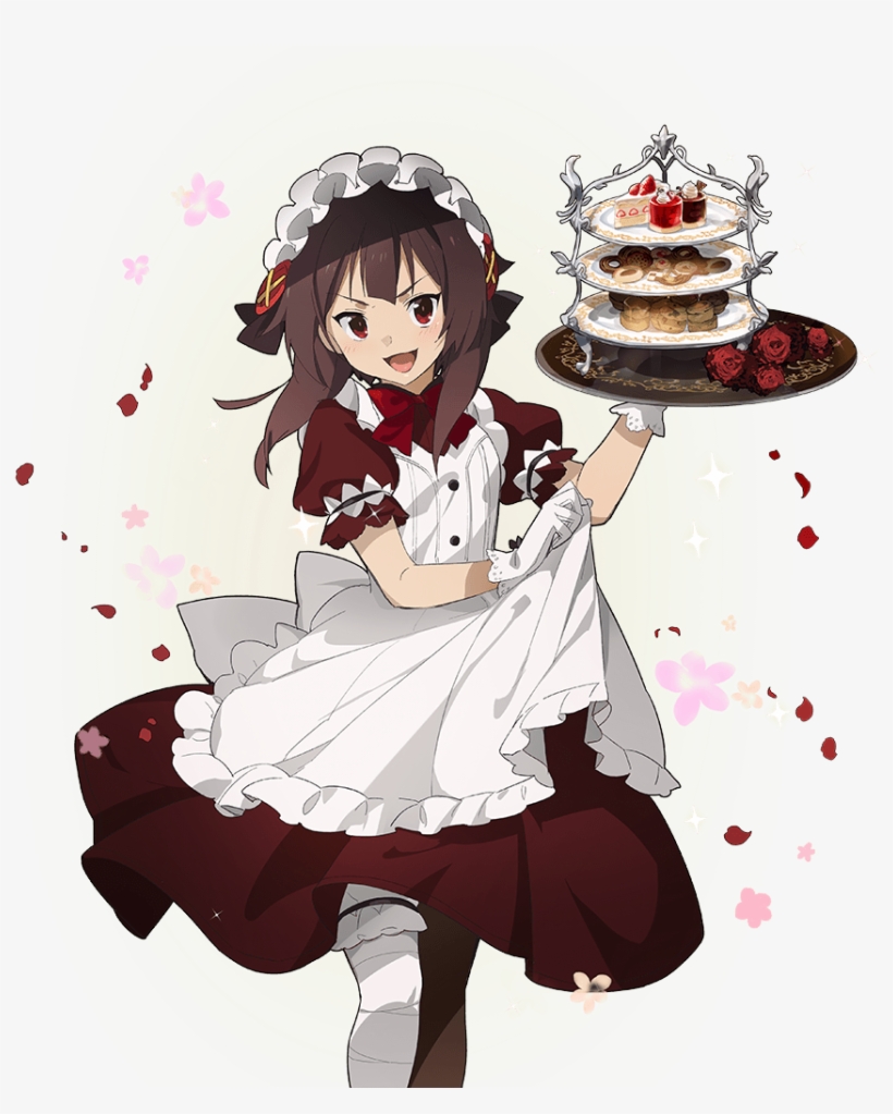 Maid Megumin - Maid, transparent png download