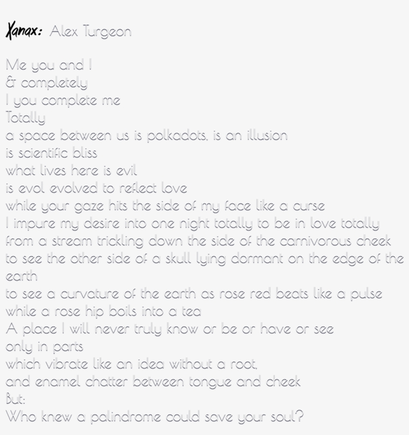 Xanax - Document, transparent png download