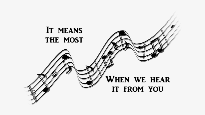 Music Staff - Public Domain Music Notes, transparent png download