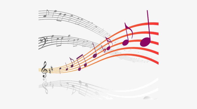 Music Staff - Musical Png, transparent png download