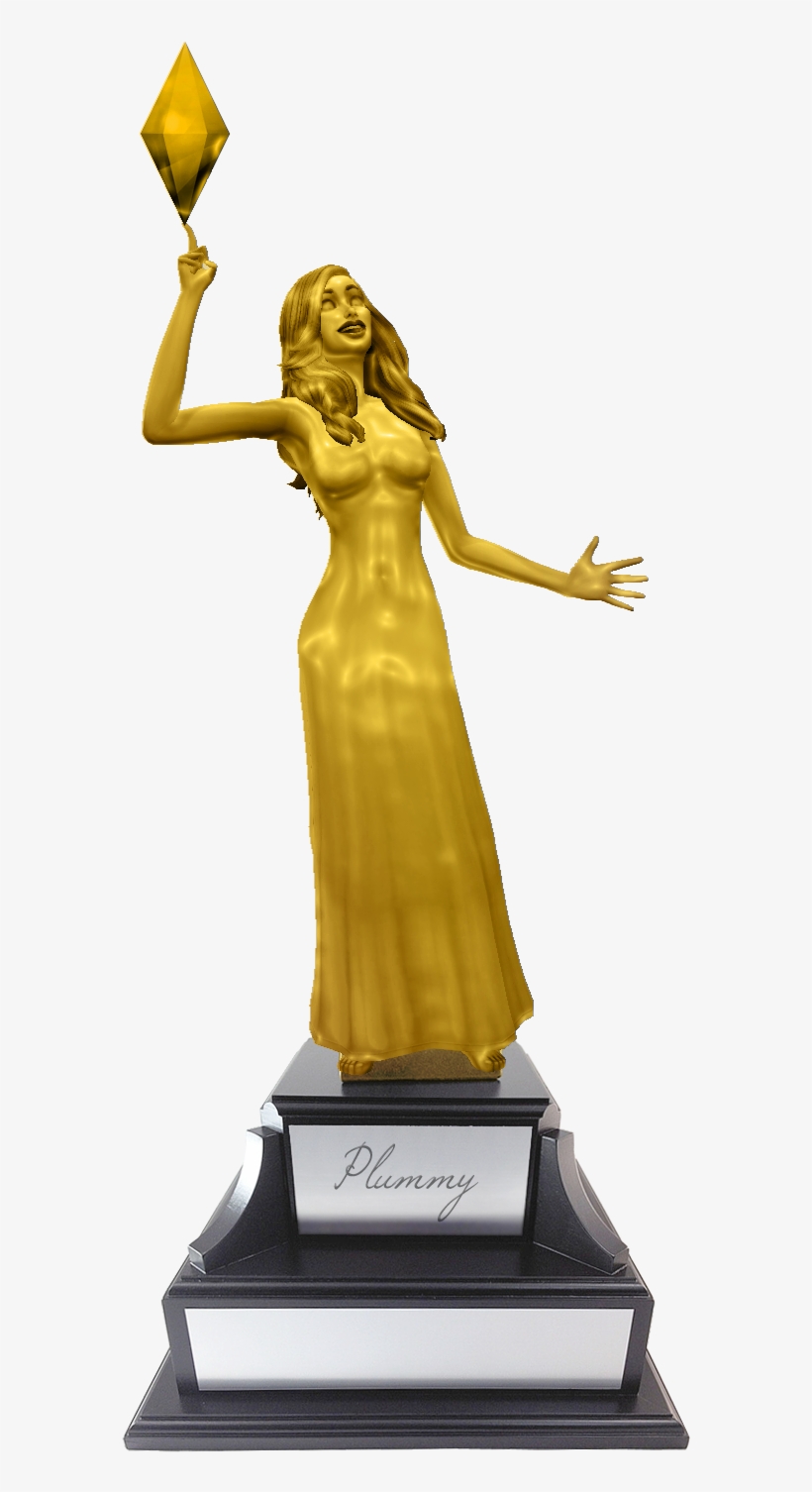 Lgahgnn - Sims 3 Awards Statue, transparent png download