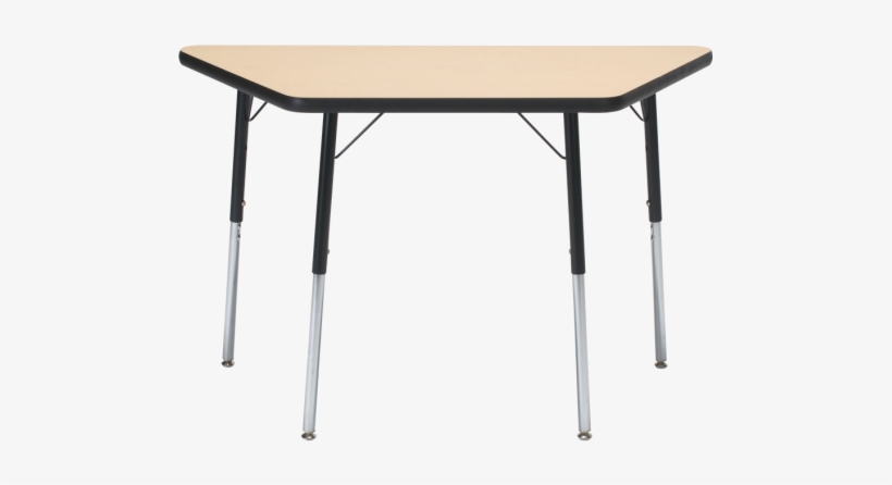 American Desk 5090 Trapezoid Activity Table 30 X 60 - Coffee Table, transparent png download