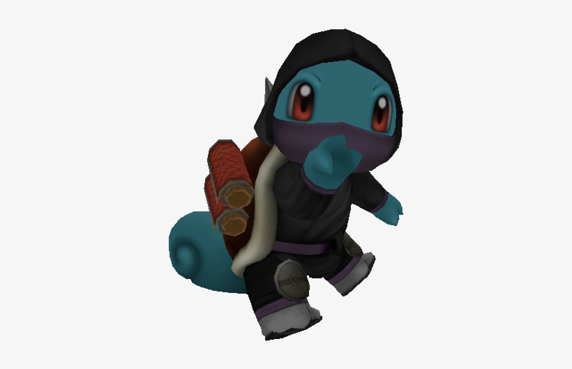 Shinobi Squirtle I Posedpic - Cartoon, transparent png download