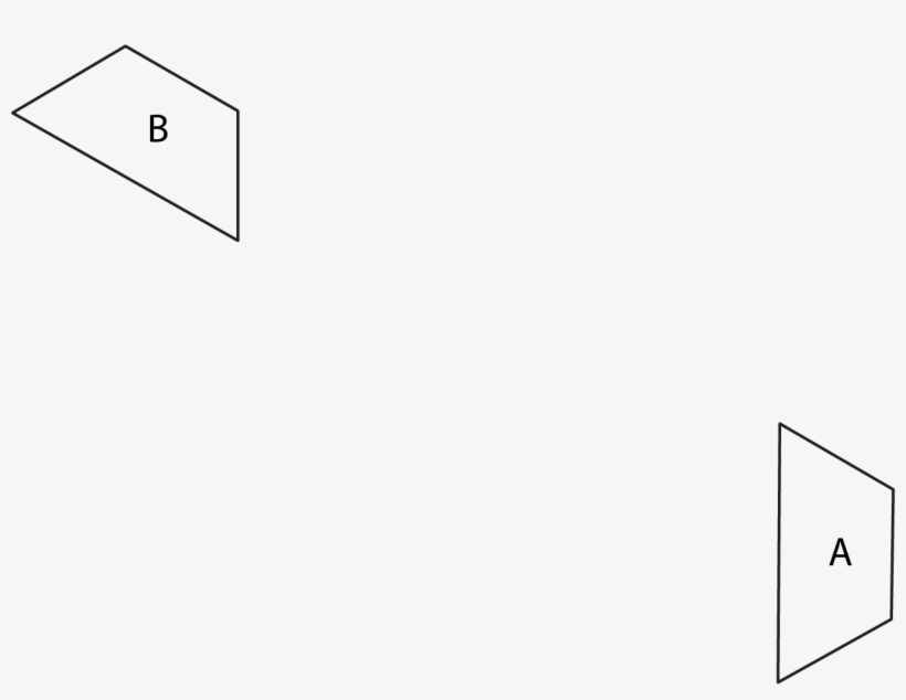 Describe A Sequence Of Transformations That Takes Trapezoid - Diagram, transparent png download