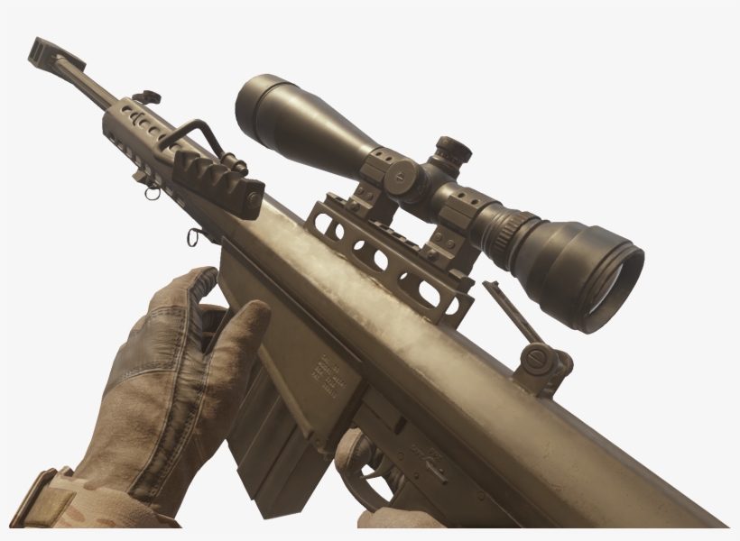 Image - Barrett - 50cal Inspect - Ranged Weapon, transparent png download
