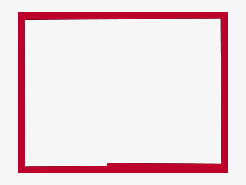 A Plain Frame Map Of Hardee - Carmine, transparent png download