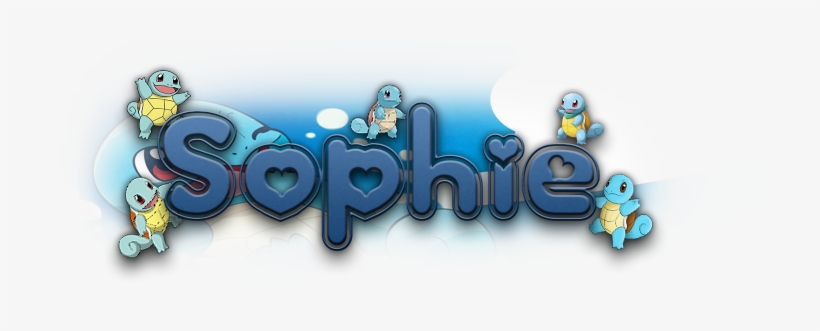 Sophie Loves Squirtle , Squirtle Loves Sophie <333 - Cartoon, transparent png download