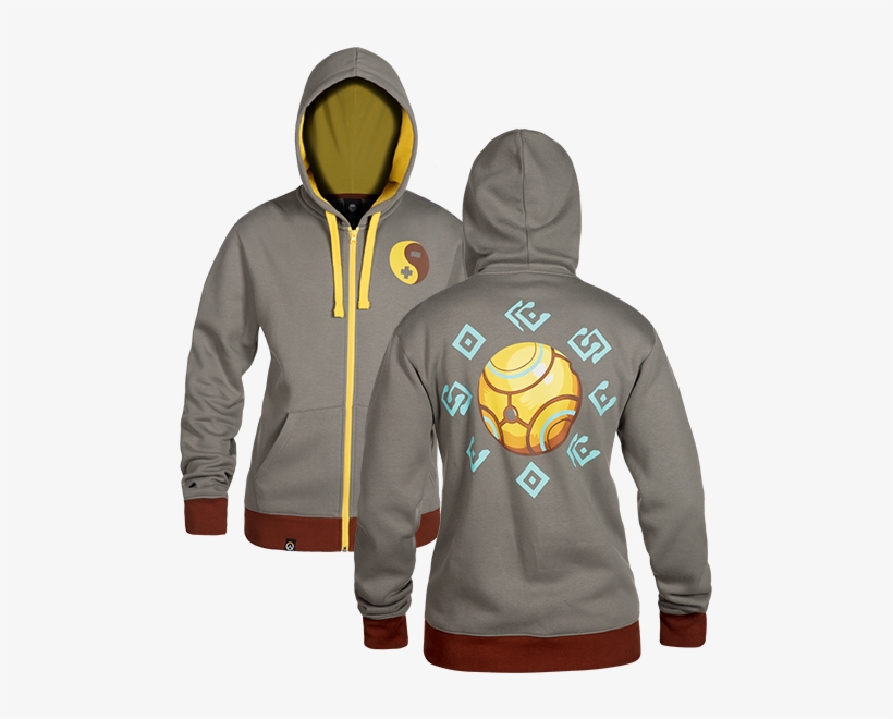 Overwatch Ultimate Zenyatta Zip Up Hoodie - Overwatch Hoodie, transparent png download