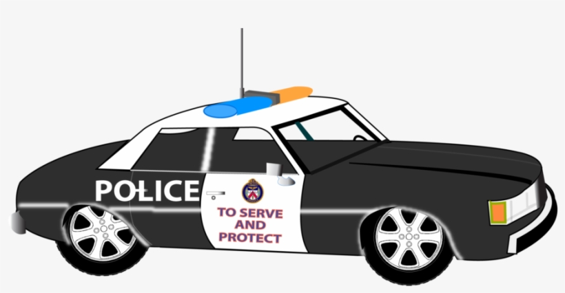 Clipart Car Police Officer - Police Car Clipart Png, transparent png download