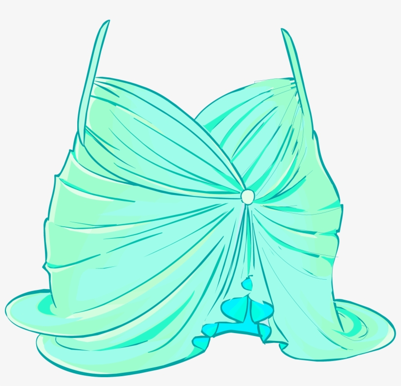 Among The Stars Mint Dress Icon - Club Penguin Dresses, transparent png download