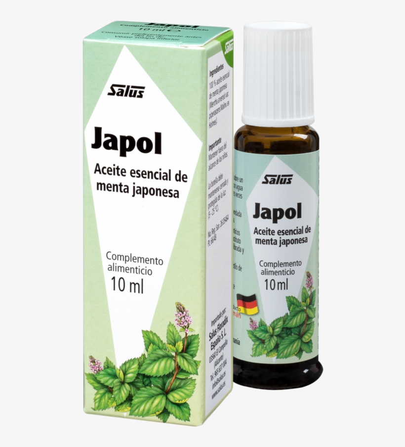 Salus Japanese Mint Essence 10ml Schoenenberger, transparent png download