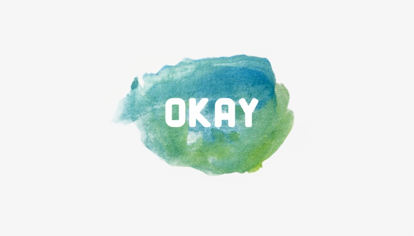 Watercolor Words Stickers Messages Sticker-8 - Watercolor Painting, transparent png download