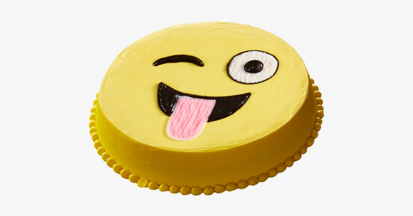 Crazy Silly Emoji - Emoji Ice Cream Cake, transparent png download