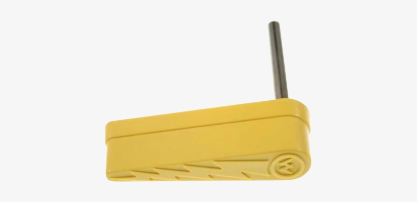 Williams Flipper Bat Yellow With Lightning Bolt - Putter, transparent png download
