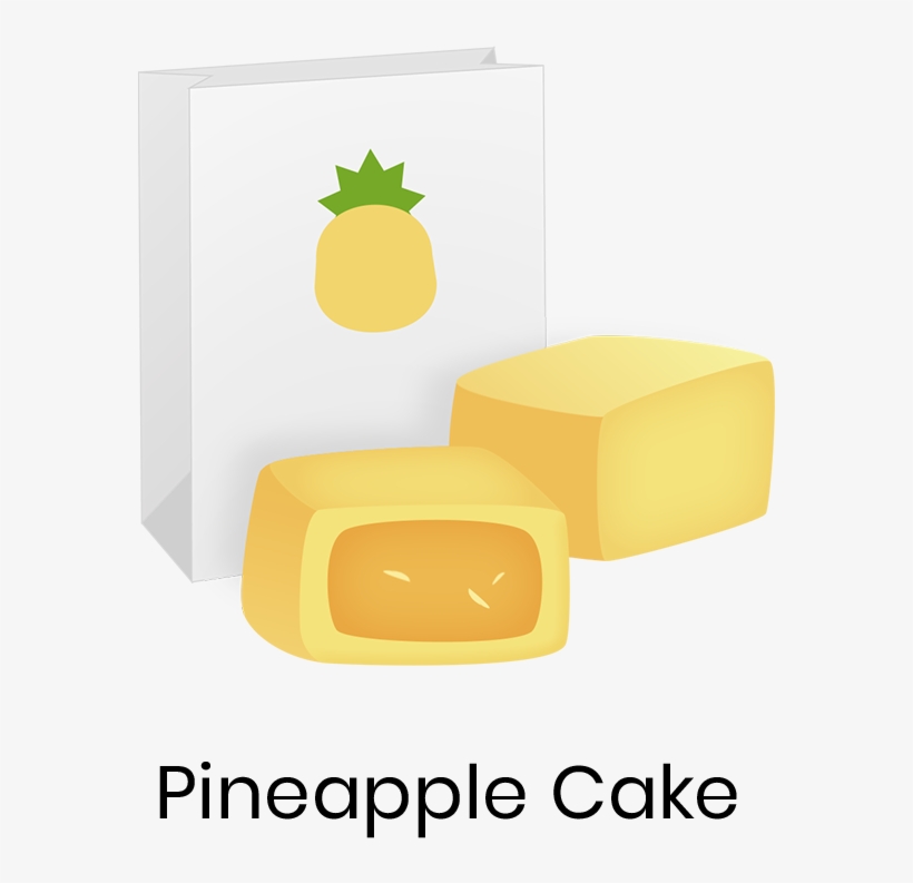 Pineapple Cake Pineapple Cake Is A Traditional Taiwanese - Emoji, transparent png download