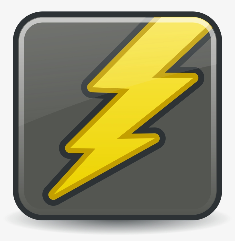 This Free Icons Png Design Of Lightning Emblem, transparent png download