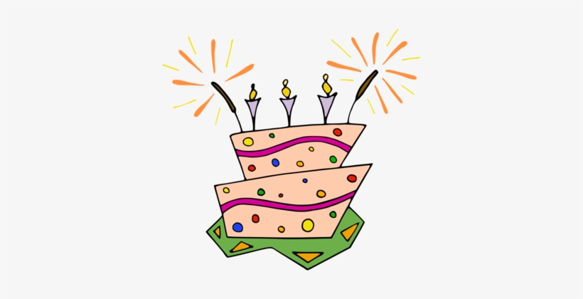 Birthday Cake Birthday Candles Party - Birthday Cake Clip Art, transparent png download