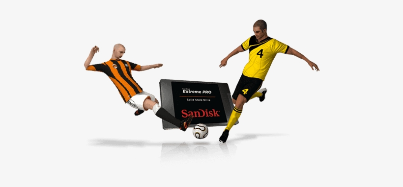 Ssd-soccer - Sandisk, transparent png download