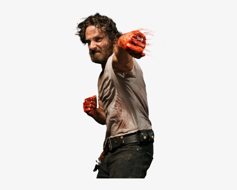 Share This Image - Png Walking Dead Rick, transparent png download