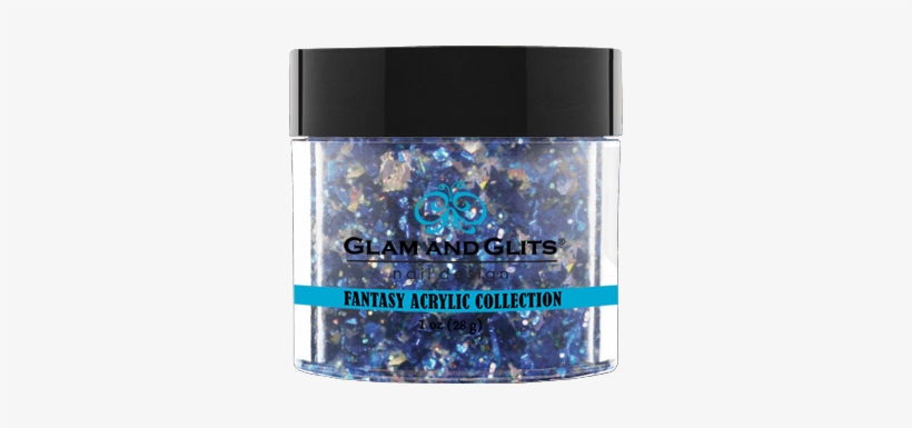 Fac516 Blue Smoke - Glam Glits Acrylic Powder 1 Oz, transparent png download
