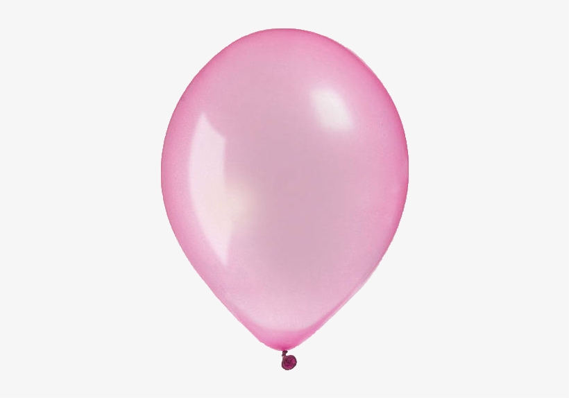 12" Pearl Latex Balloon Light Pink - Pink Pearl Latex Balloon, transparent png download