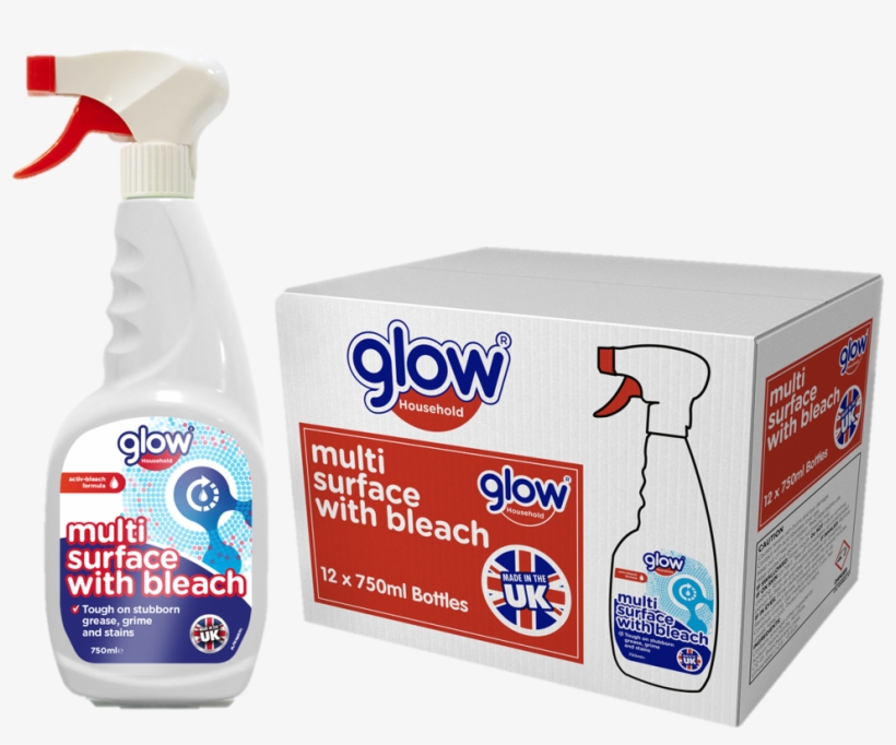 Concord Extra Glow Multi Surface Cleaner With Bleach, transparent png download