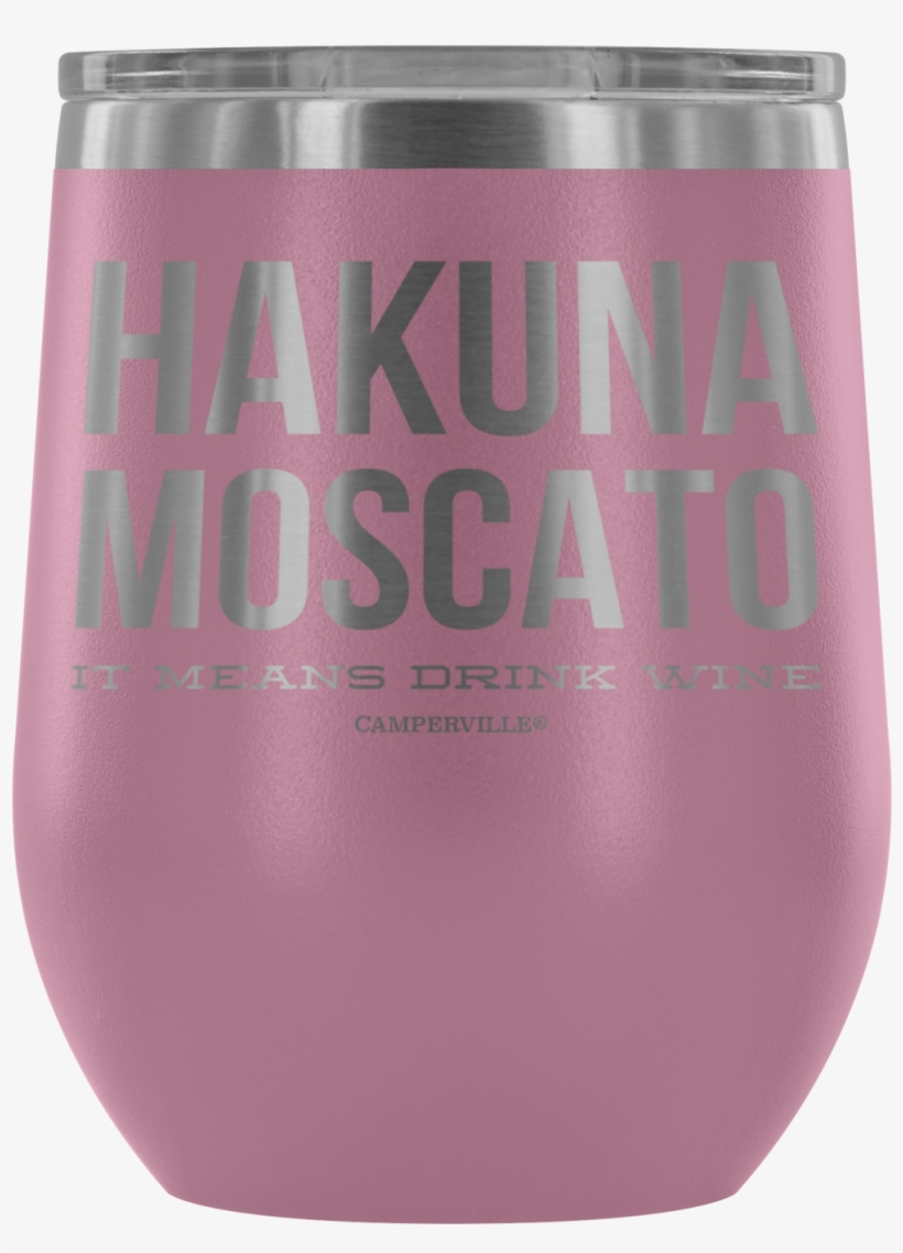 It Means Drink Wine" Stemless Wine Cup - Tumbler, transparent png download