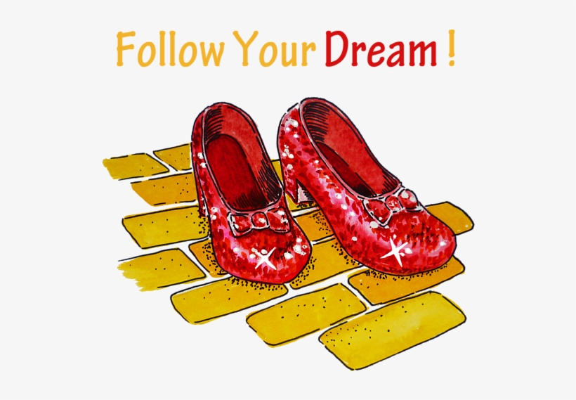 Bleed Area May Not Be Visible - Ruby Slippers The Wizard Of Oz, transparent png download
