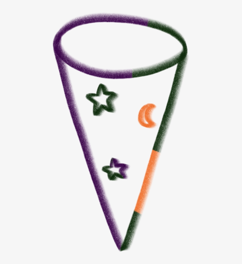 Inverted Wizard Hat - Portable Network Graphics, transparent png download