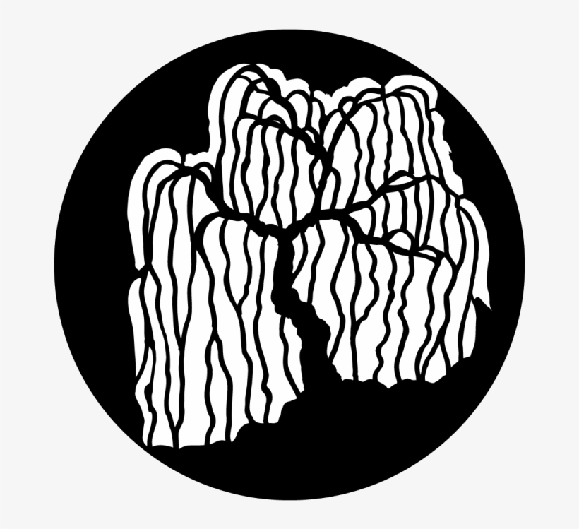 Apollo Trees Weeping Techland - Apollo Trees Weeping Willow Steel Gobo Ms-3535, transparent png download