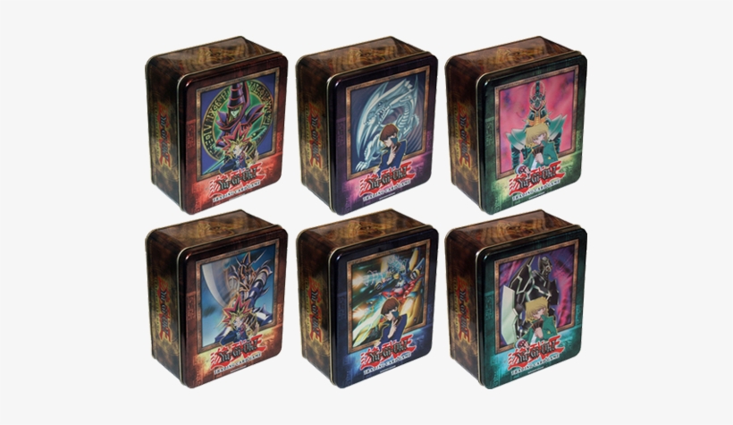 Yugioh 2003 Tin Set - Yugioh Booster Pack Tins Transparent