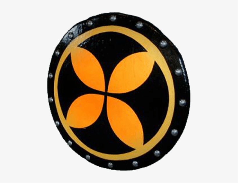 Wooden Knights Cross Shield - Institut Iliade Logo, transparent png download