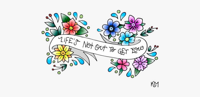 Pizza And Poppunk - Lifes Not Out To Get You Art, transparent png download