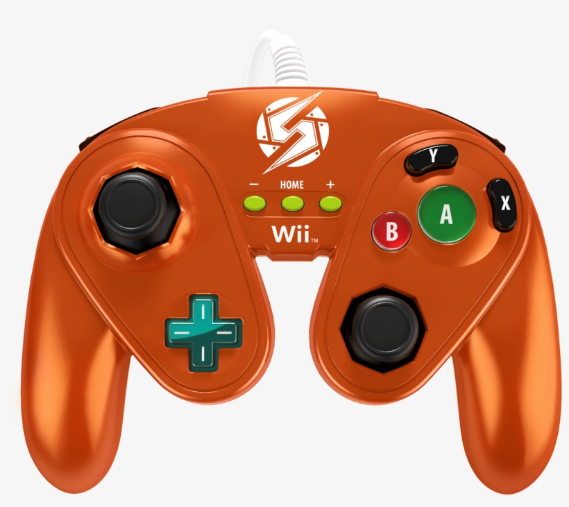 Wired Fight Pad Samus - Pdp Wired Fight Pad For Wii U - Samus, transparent png download