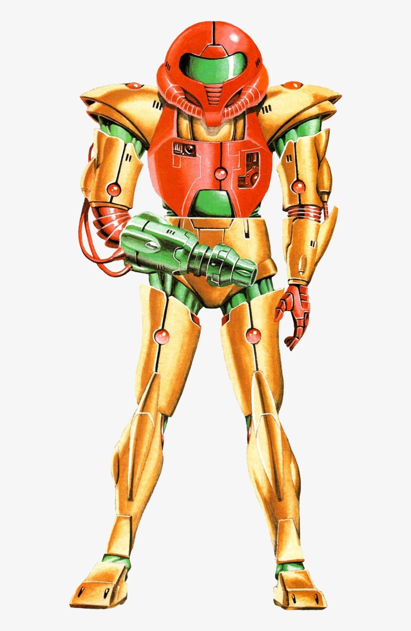 July 21, 2017 Daniel Jiménez-wall - Metroid 1 Power Suit, transparent png download