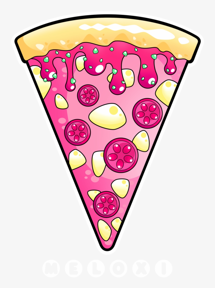 Pizza Clipart Pink - Kawaii Png, transparent png download