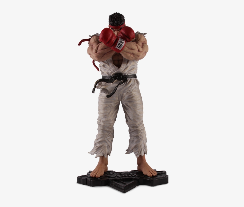 Street Fighter V Collector's Edition Ryu Statue, transparent png download