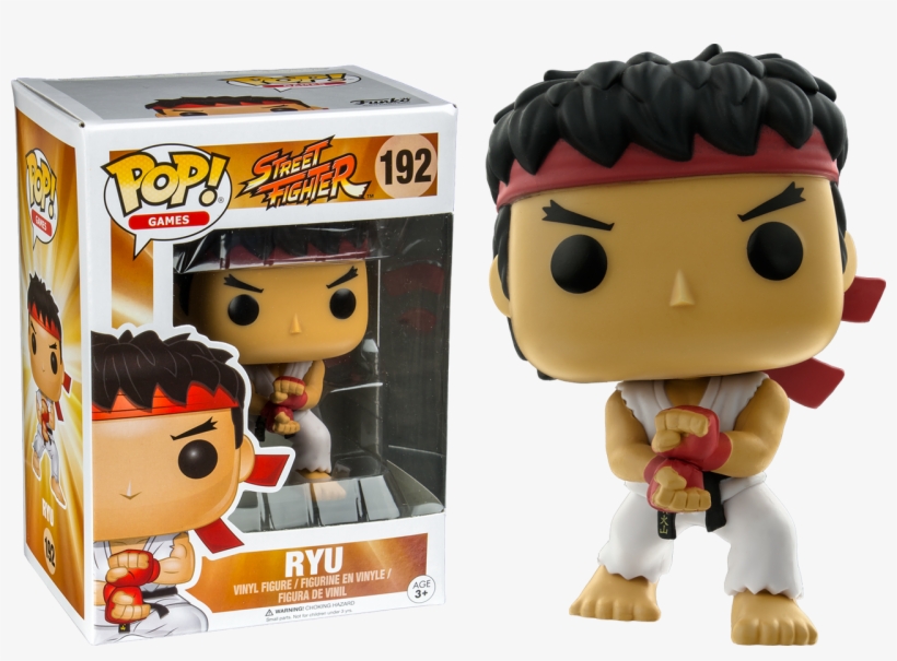 Ryu Pop Vinyl Figure (games - Ryu Pop, transparent png download