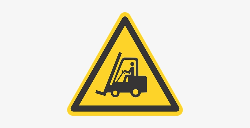 Forklift, Fork, Lift, Fork Removal - Fork Lift Truck Safety Signs, transparent png download